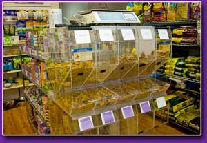 Bulk dry petfood